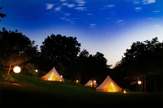 Lloyds Meadow Glamping Hotel Chester Eksteriør billede