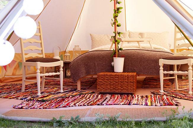 Lloyds Meadow Glamping Hotel Chester Eksteriør billede